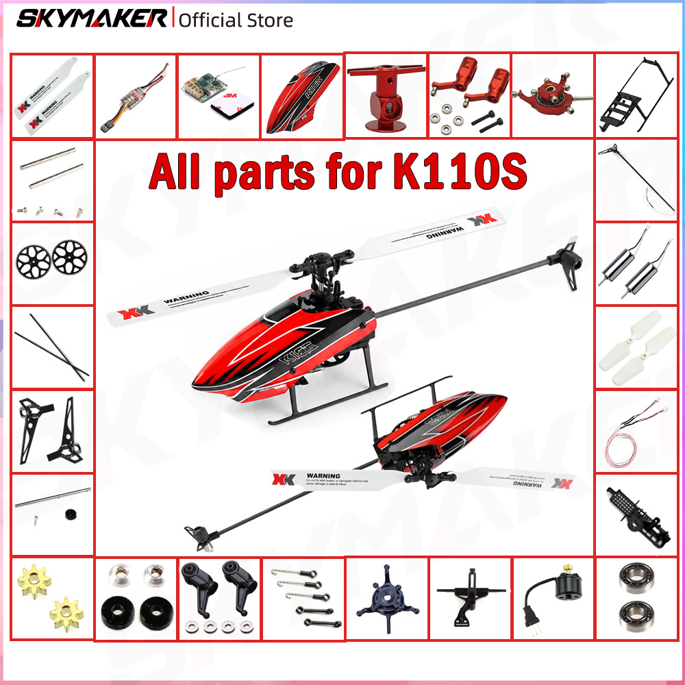 Rc Helicopter Coaxial - WLtoys XKS K110 K110S – оригинальные