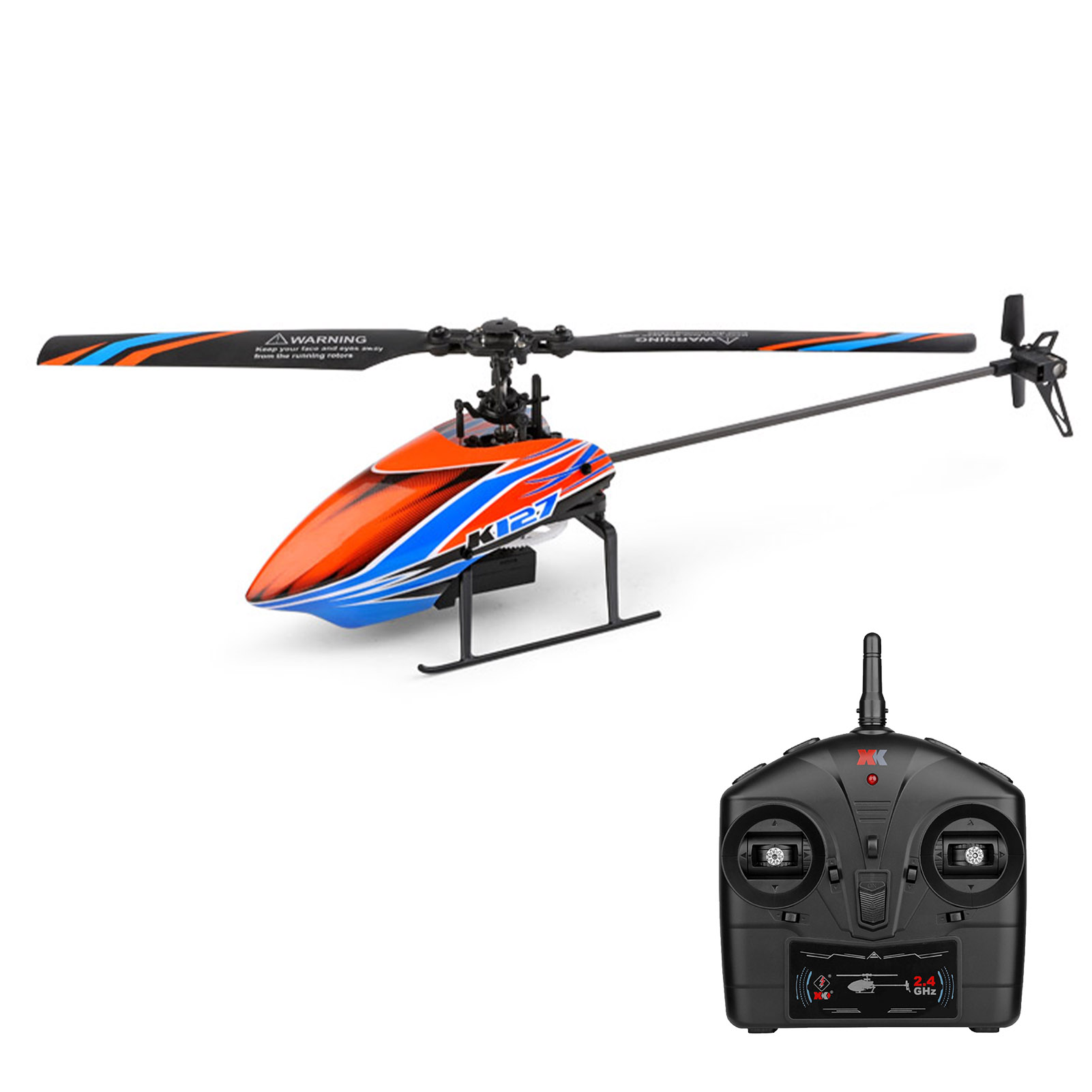 WLtoys XK K127 4CH 6-осевой ги – обзор и цена Rc Helicopter Blade